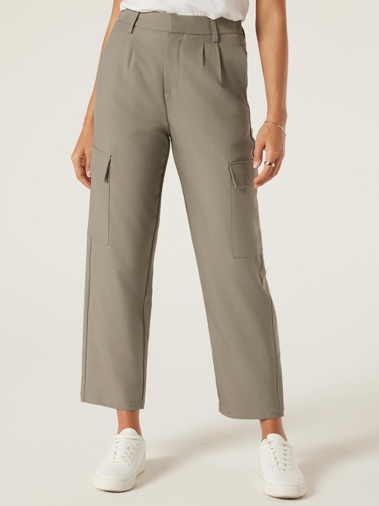 Womens Joggers Capri 3/4 Crop Trousers Casual Jogging Bottoms Cargo Pants ❃  | eBay